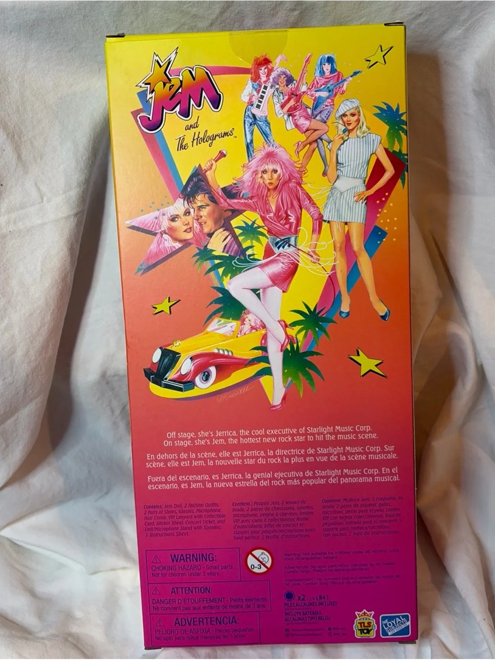 Jem & The Holograms Pink Doll - Collectible Toy